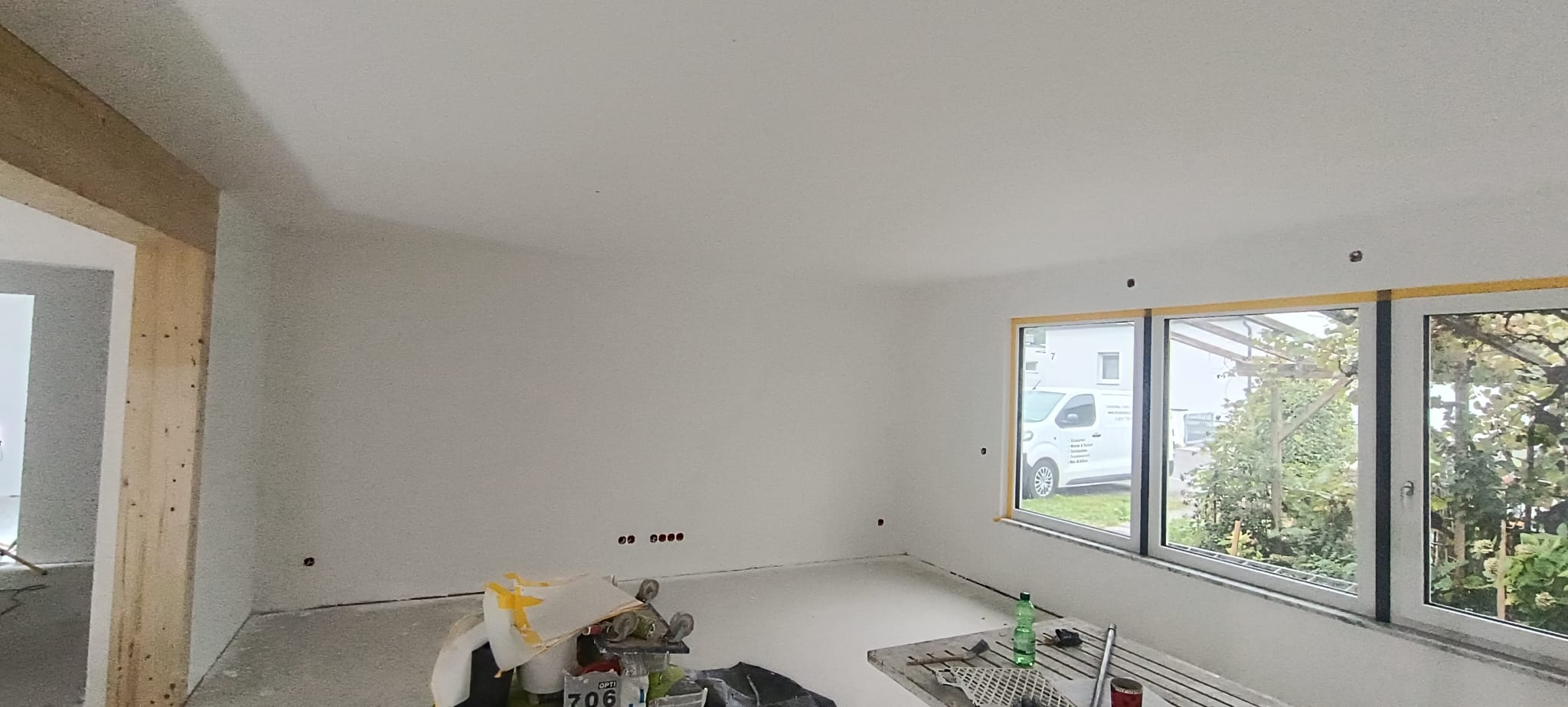 Fertige Renovierungsarbeiten – Altbausanierung und Malerarbeiten bei Fam. Valter Rottenacker